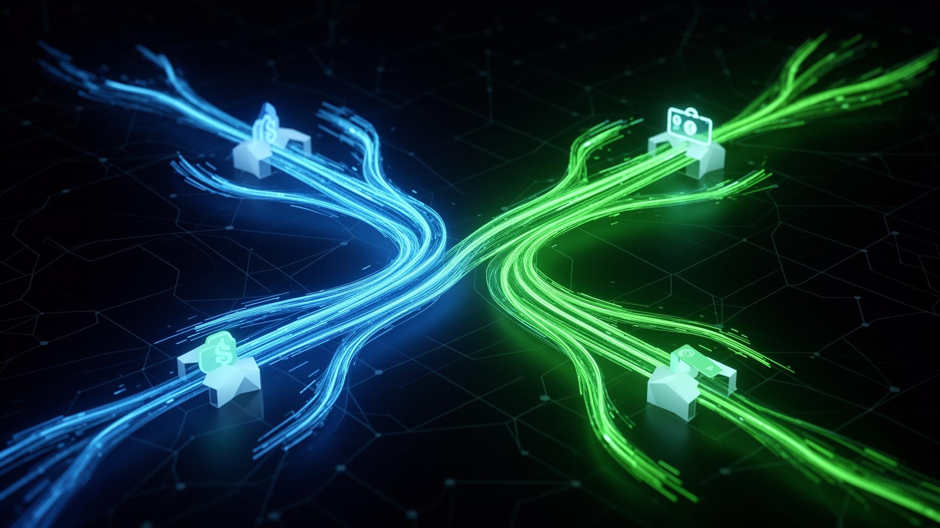 Intelligent payment routing: splitting transaction flows across multiple processors and corridors